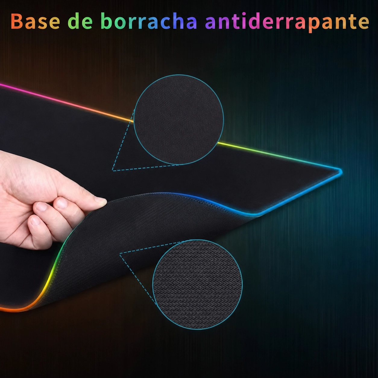Mousepad Deskmat RGB XL Impermeável