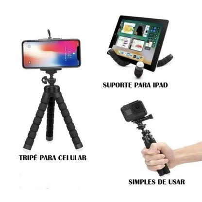 Mini Tripé Flexível para Celular