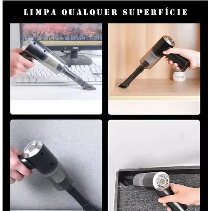 Mini Aspirador AirFlow 3 em 1