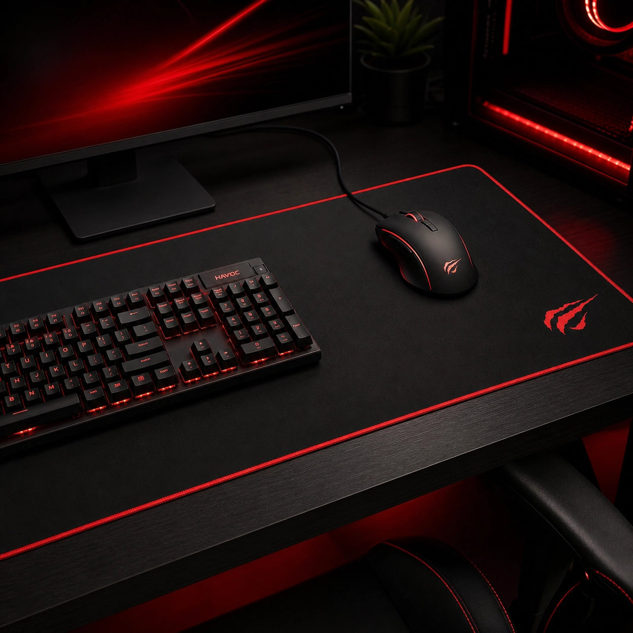 Mousepad Deskmat Havit XL Antiderrapante
