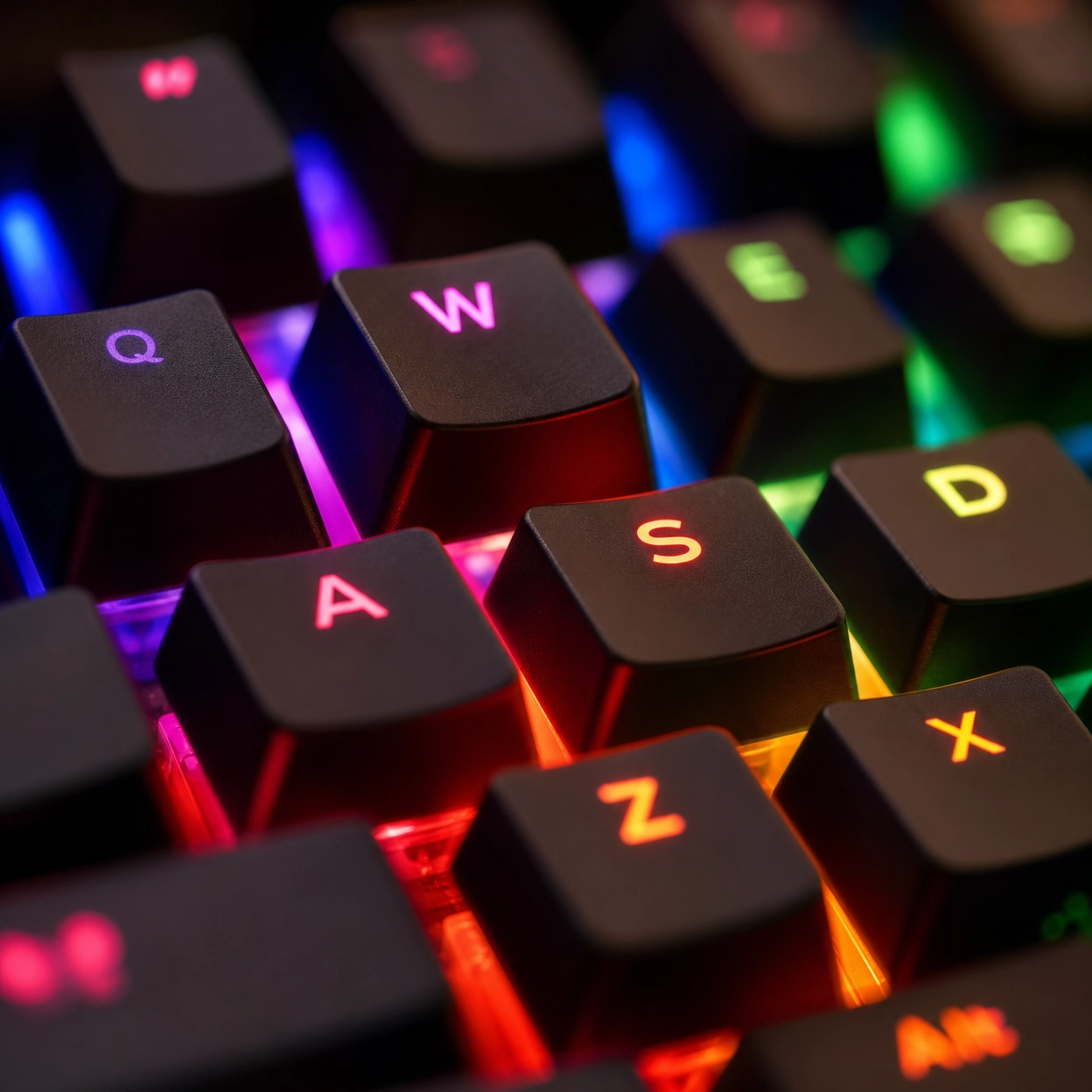 Teclado Gamer Semi Mecânico RGB